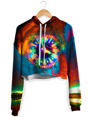 Inspire Fleece Crop Hoodie