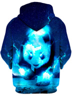 Cosmic Panda Unisex Zip-Up Hoodie Think Lumi Epic Hoodie