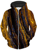 Tiger's Eye Unisex Zip-Up Hoodie Noctum X Truth Epic Hoodie