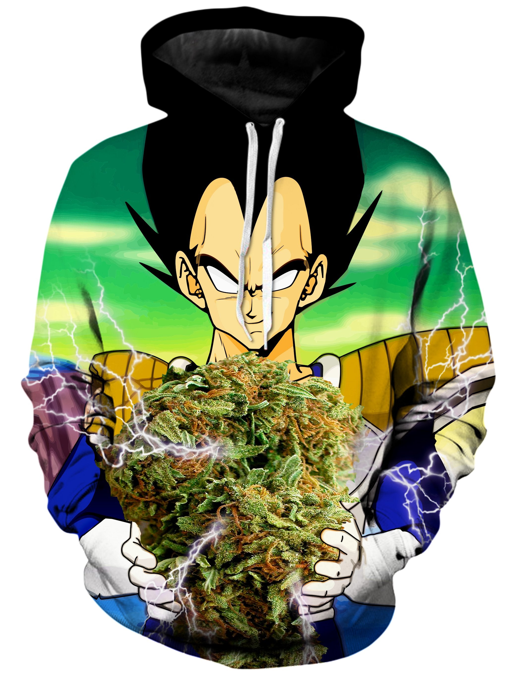 Vegeta Super Saiyan Nug Hoodie On Cue Apparel Epic Hoodie