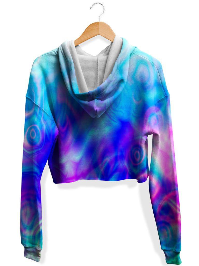 Tundra Candy Fleece Crop Hoodie