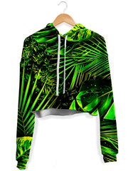 Junglist Fleece Crop Hoodie