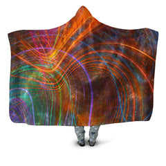 Fractalized Hooded Blanket