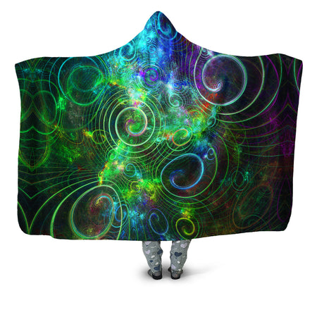 Yantrart Design - Mental Twist Hooded Blanket