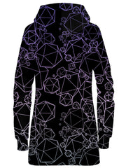 Icosahedron Madness Cold Hoodie Dress