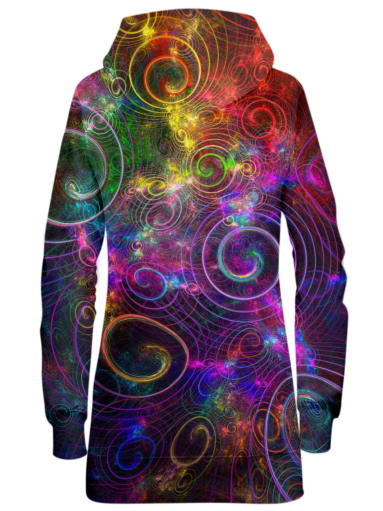 Mental Swirl Hoodie Dress