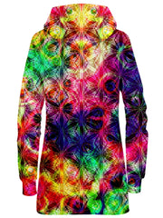 Psychedelic Flow Hoodie Dress