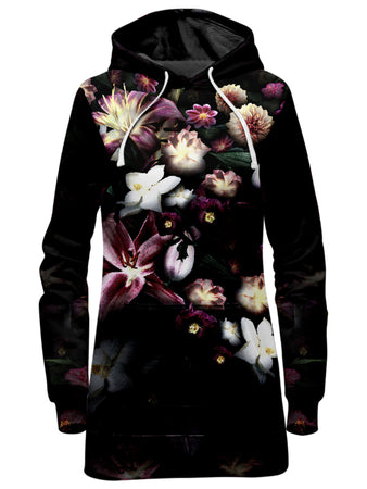 Yantrart Design - Blooming Teal Hoodie Dress