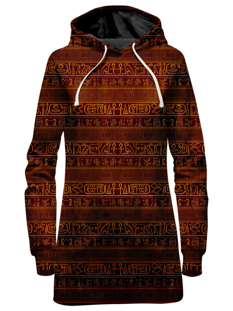 Yantrart Design - Glyphs Hoodie Dress