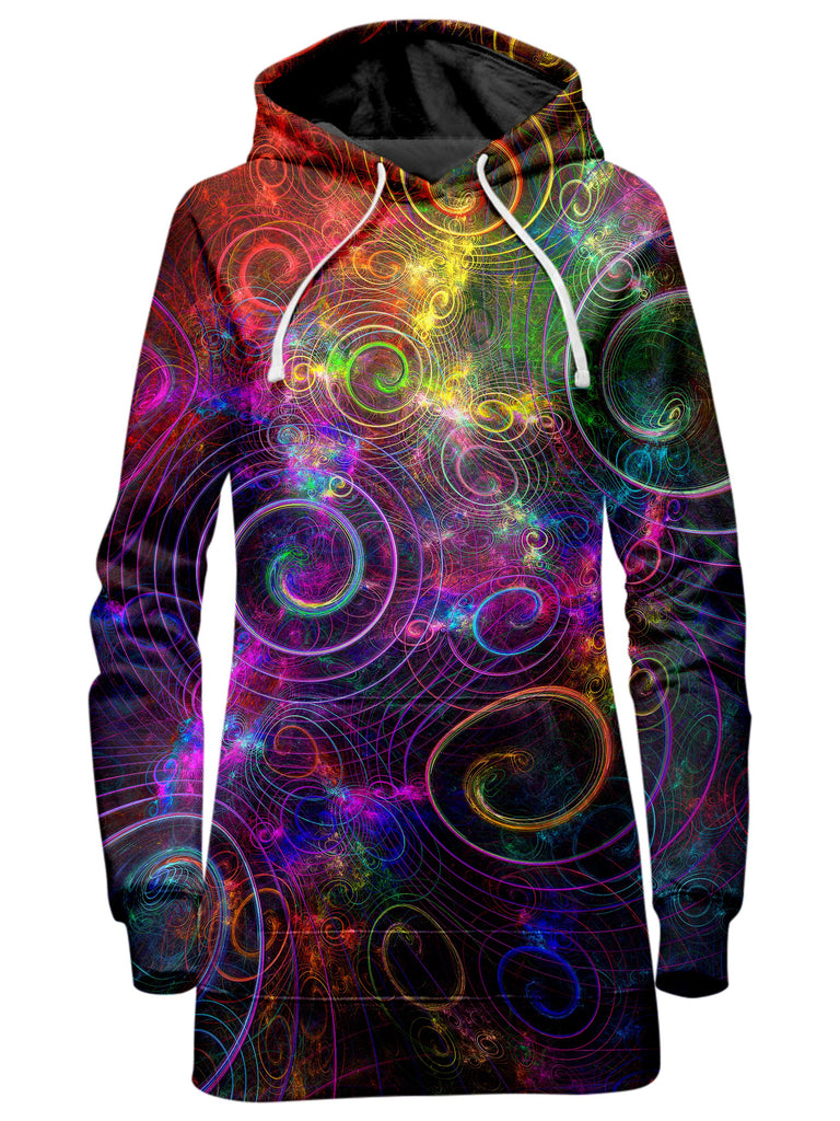 Yantrart Design - Mental Swirl Hoodie Dress