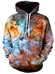 Abstracted Nebula Unisex Hoodie, Gratefully Dyed Damen, T6 - Epic Hoodie