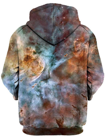Gratefully Dyed Damen - Abstracted Nebula Unisex Hoodie
