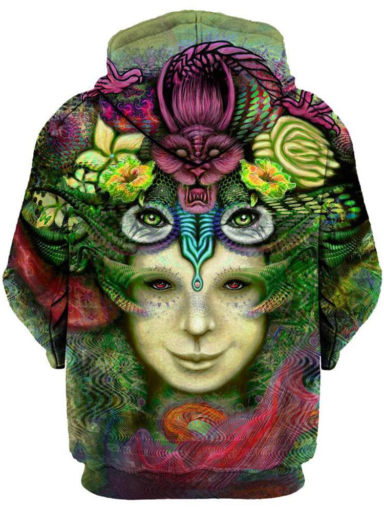 Blossoming Mind Unisex Hoodie, Gratefully Dyed Damen, T6 - Epic Hoodie