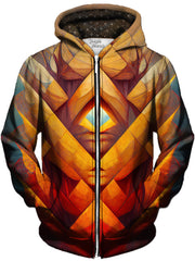 Bountiful Arrival Unisex Zip-Up Hoodie