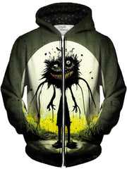 Distorted Curiosity Unisex Zip-Up Hoodie