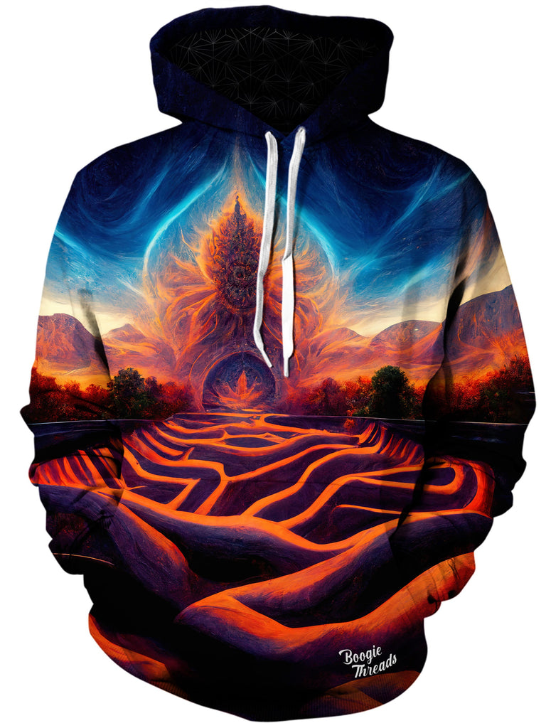 Gratefully Dyed Damen - Ethereal Luxury Unisex Hoodie