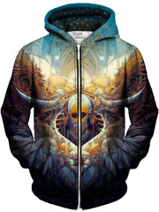 Everlasting Anxiety Unisex Zip-Up Hoodie