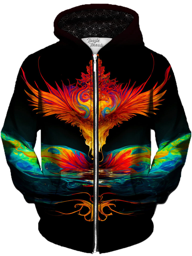 Gratefully Dyed Damen - Guilty Jewels Unisex Zip-Up Hoodie