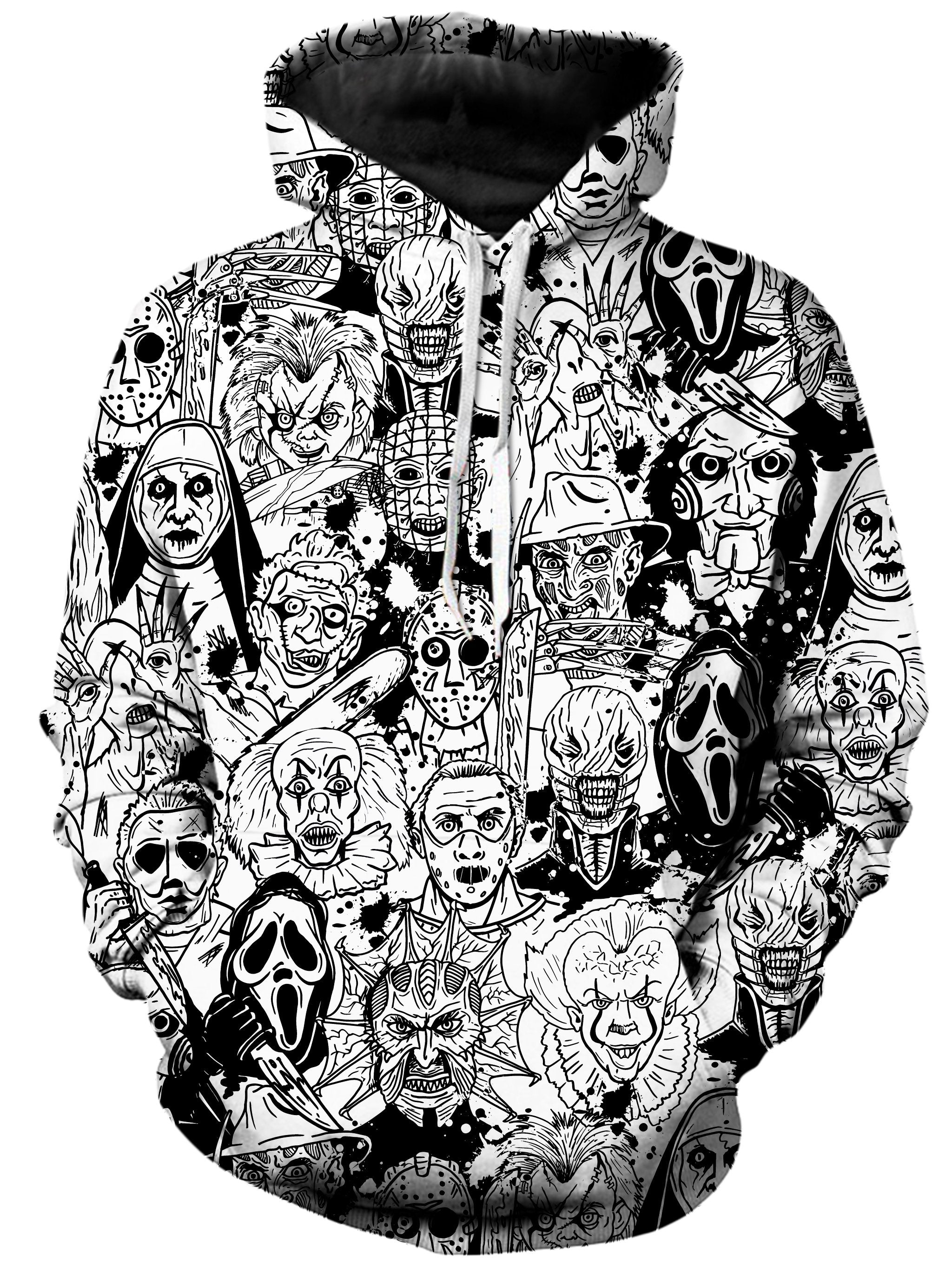 Horror Villains Hoodie On Cue Apparel Epic Hoodie
