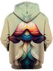 Hypnotic Stranger Unisex Zip-Up Hoodie