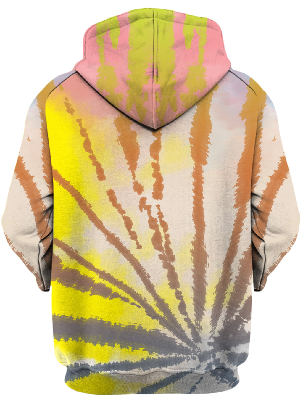 Sunrise Tie Dye Unisex Hoodie iEDM Epic Hoodie