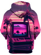 Vapor Palms Trees Unisex Hoodie iEDM Epic Hoodie