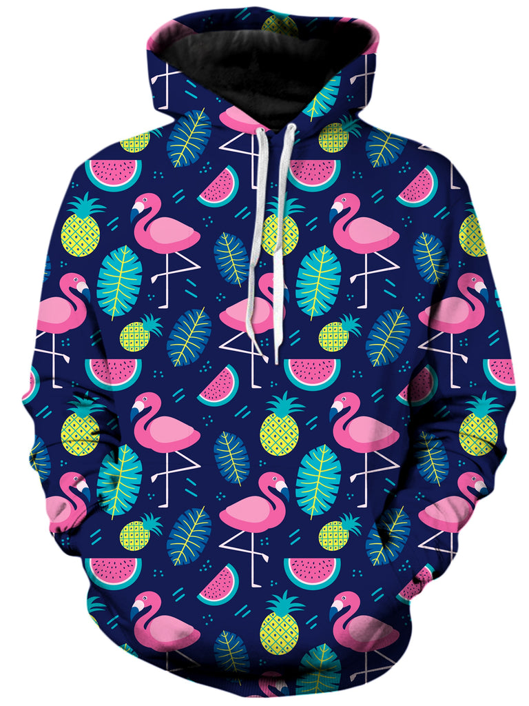 iEDM - Neon Flamingos Unisex Hoodie