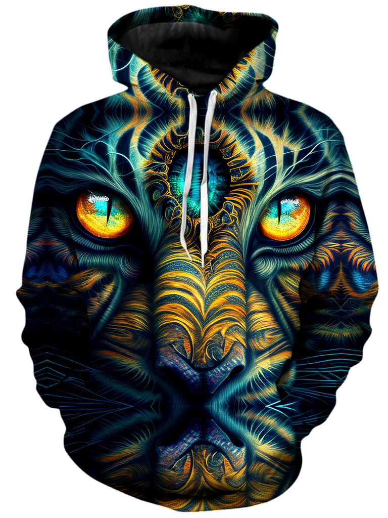 iEDM - Tiger Eyes Psychedelic Unisex Hoodie