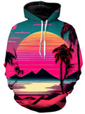 Beach Sunset Unisex Hoodie iEDM Epic Hoodie