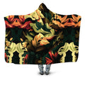 Floral Camo Hooded Blanket iEDM Epic Hoodie