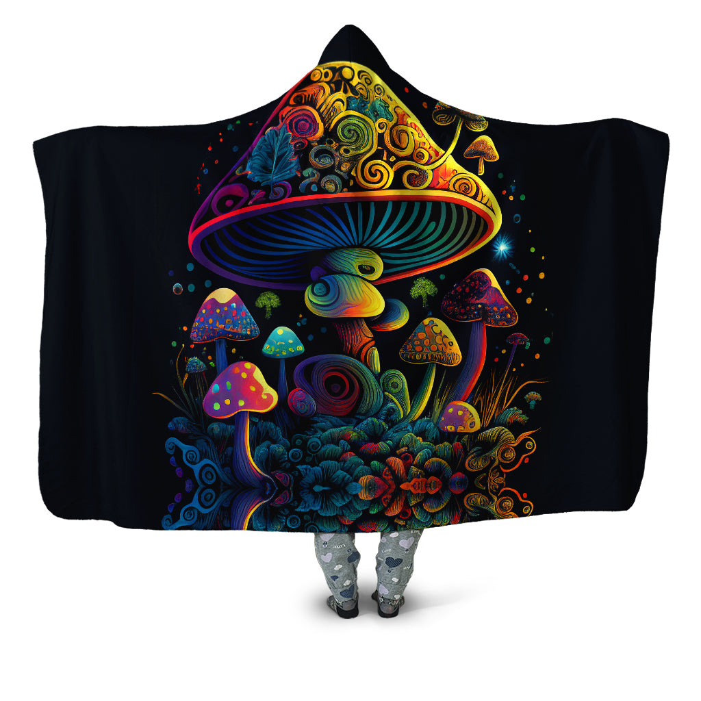 Shroom Melt Hooded Blanket iEDM Epic Hoodie