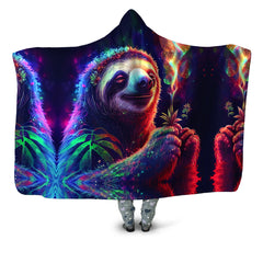 Chill Sloth Hooded Blanket
