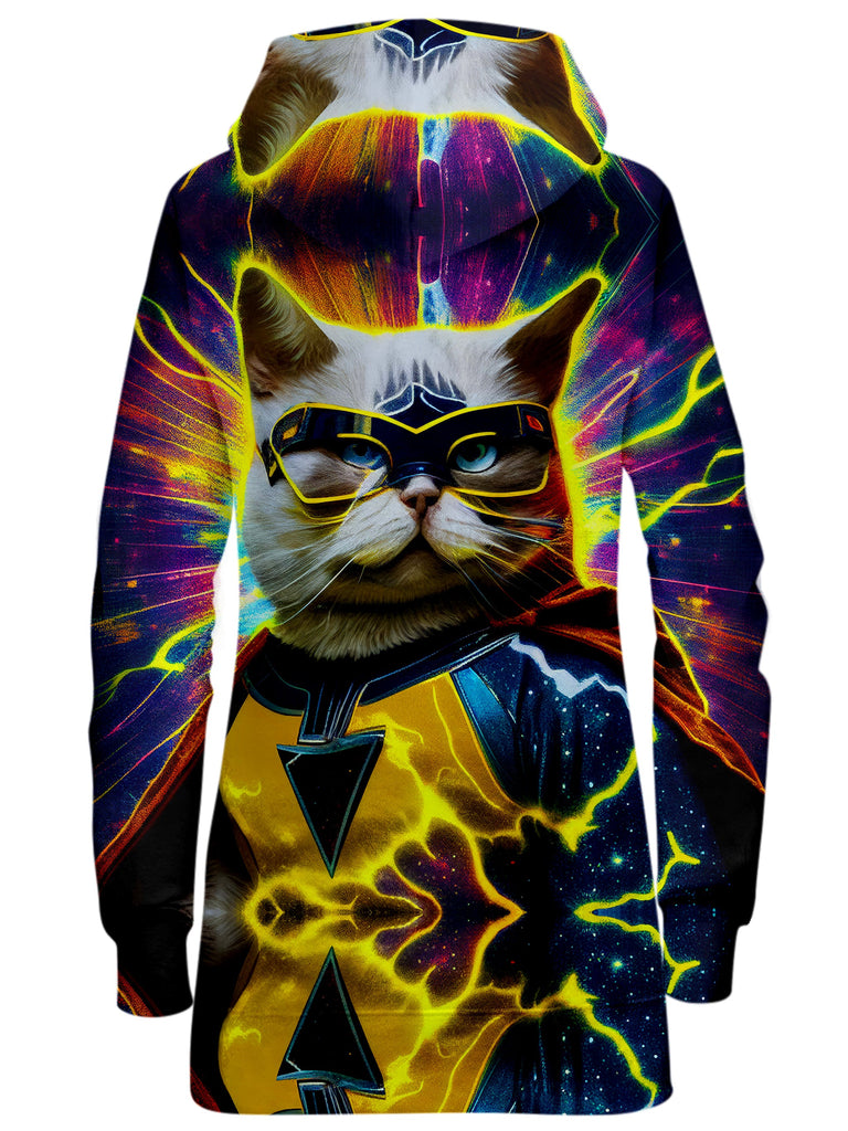 Cat Hero Hoodie Dress