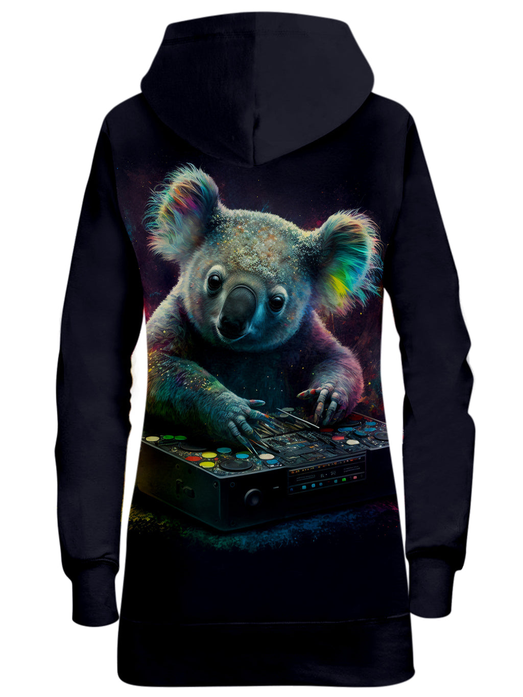 Koala Remix Hoodie Dress iEDM Epic Hoodie