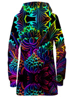 Psychedelic Bloom Hoodie Dress iEDM Epic Hoodie