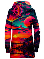 Sunset Melt Hoodie Dress iEDM Epic Hoodie
