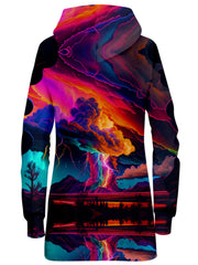 Rainbow Storm Hoodie Dress