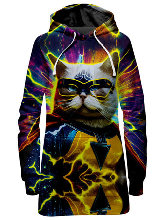 iEDM - Cat Hero Hoodie Dress