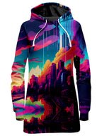 City In The Clouds Hoodie Dress iEDM Epic Hoodie