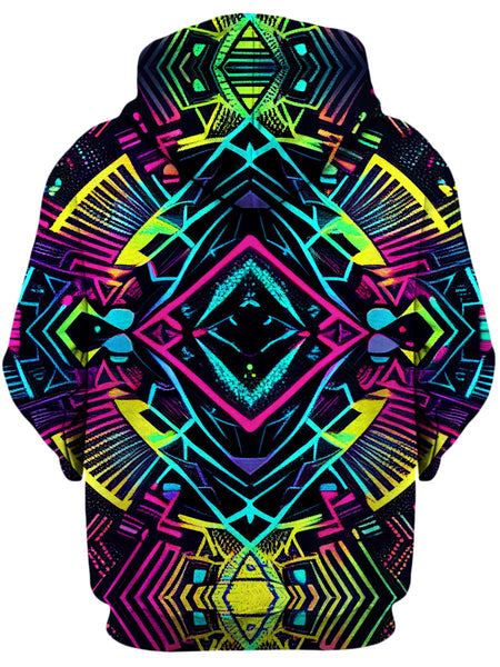 iEDM - Neon Tribal Unisex Zip-Up Hoodie