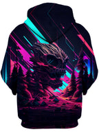 Portal Breach Unisex Zip-Up Hoodie iEDM Epic Hoodie