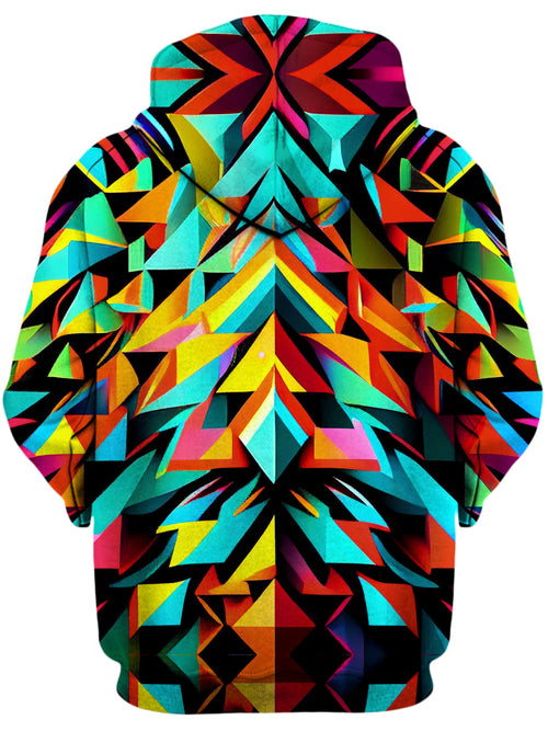 Prisms Unisex Zip-Up Hoodie iEDM Epic Hoodie
