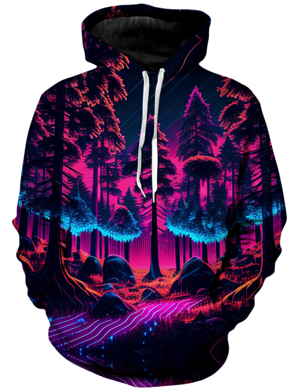 Neon Forest Unisex Hoodie iEDM Epic Hoodie