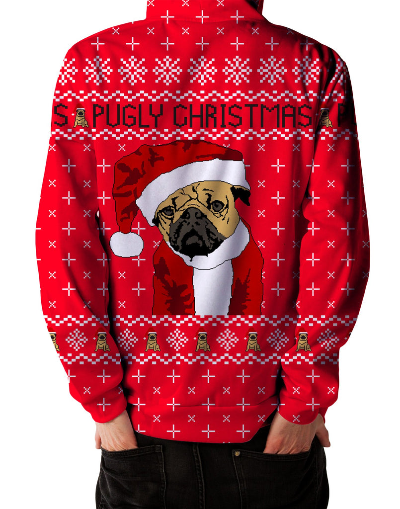 Ugly Pug Unisex Hoodie, Christmas, T6 - Epic Hoodie