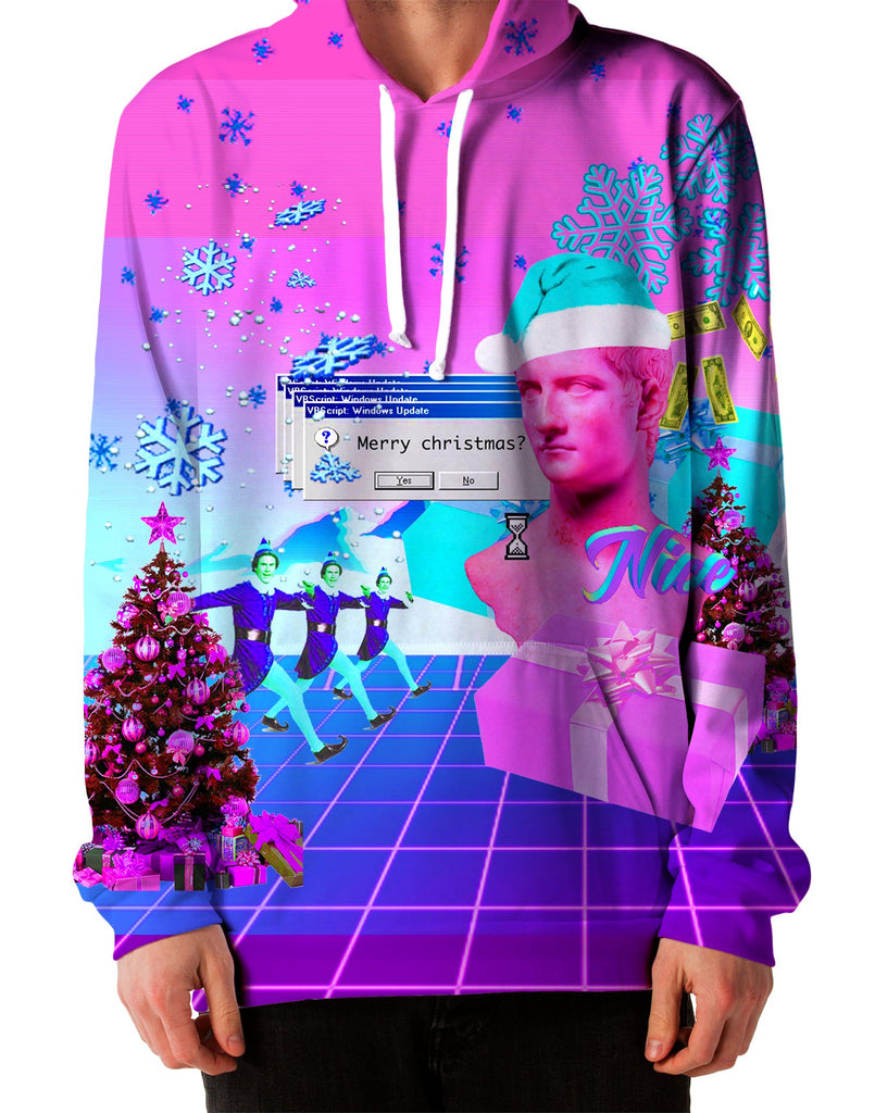 Vaporwave Unisex Hoodie, Christmas, T6 - Epic Hoodie