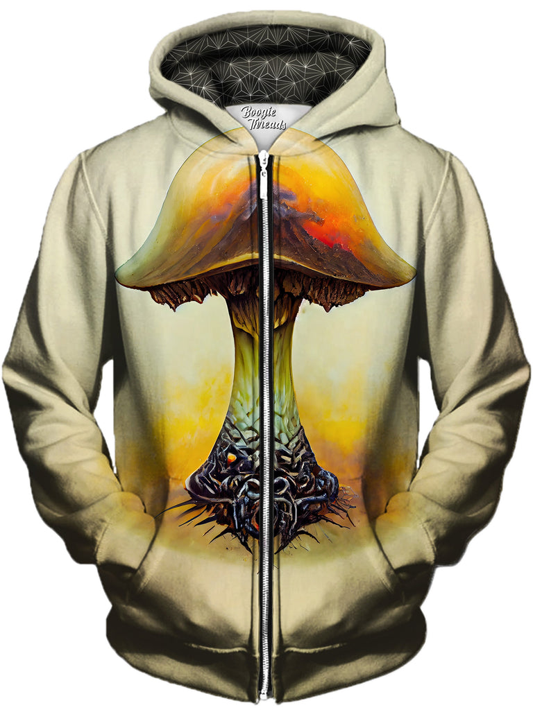 Gratefully Dyed Damen - Omen Of Empathy Unisex Zip-Up Hoodie