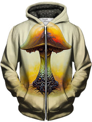 Omen Of Empathy Unisex Zip-Up Hoodie