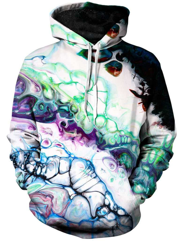 Gratefully Dyed Damen - Painter Bubbles Unisex Hoodie