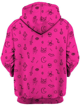 iEDM - Pink Pattern Unisex Hoodie