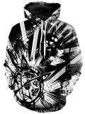 Pikachu Black Hoodie On Cue Apparel Epic Hoodie